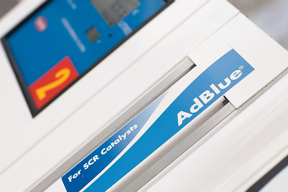 AdBlue Shell voor vrachtwagens