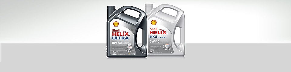 Shell Helix-lijn volsynthetische motoroliën