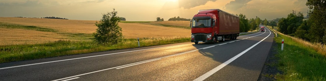 vehicle moving around on a sunny day