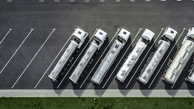 Parking camions