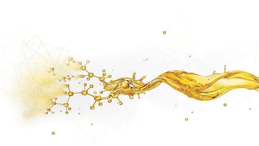 Éclaboussure d'huile