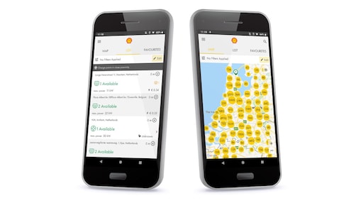 l’APP Shell Recharge