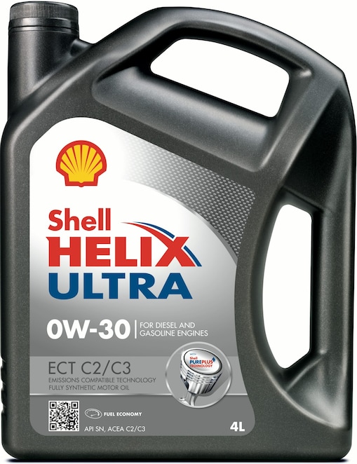 Packshot de Shell Helix Ultra C2 C3 0W-30