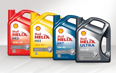 Bidons Shell Helix Ultra