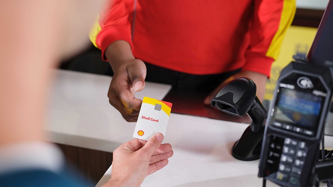 Shell tank- en laadkaart