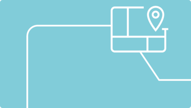 POI op een kaartpictogram