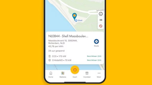 Shell Recharge-app
