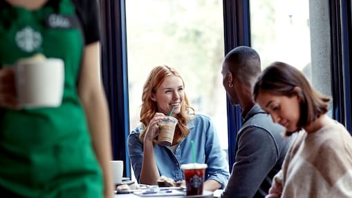 Starbucks bij Shell