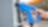Blue nozzle
