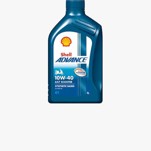 Productafbeelding Shell Advance 4T AX7 Scooter