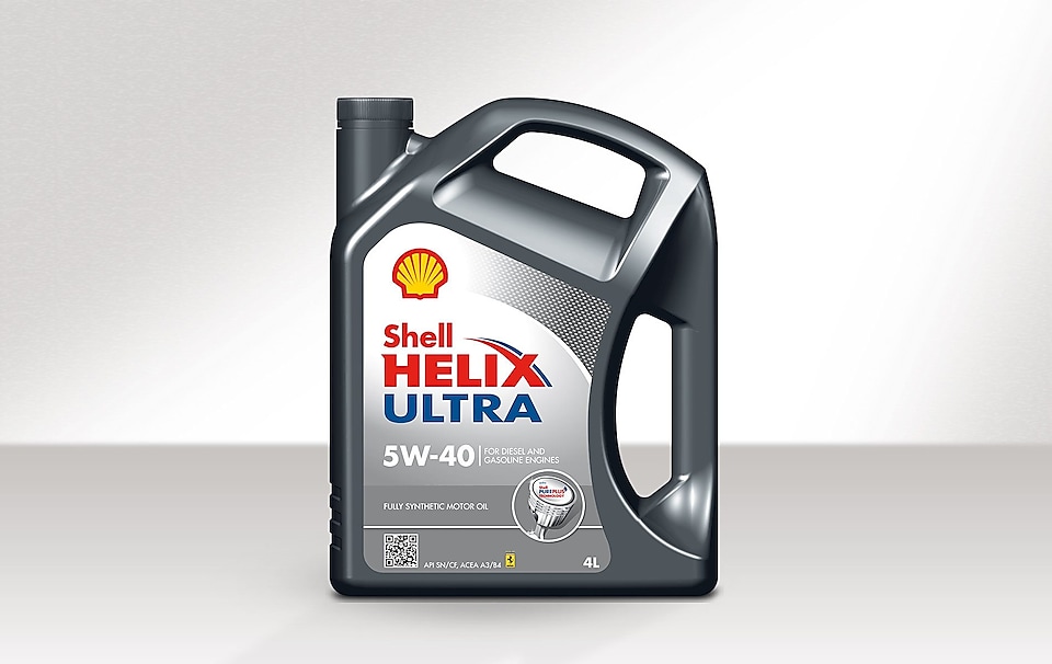 Shell Helix Ultra-packshots