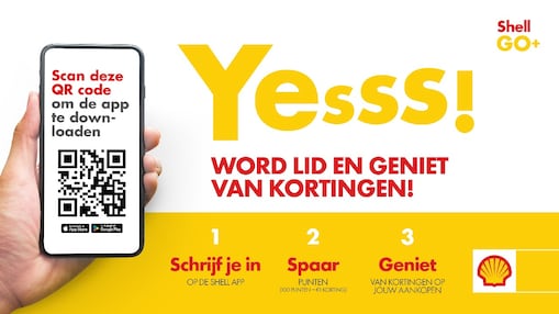 Meld je aan bij Shell GO+